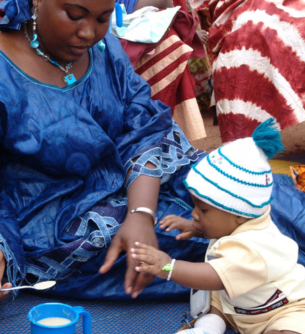 Give a gift that matters: a donation in your friend's name. Your gift will feed mother and child during and after pregnancy.  The 1000 day plan gives children a